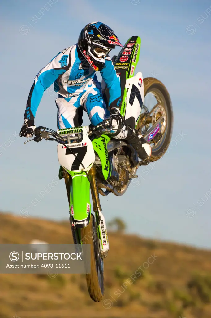 2005 Kawasaki Motorcycle Dirt Bike Moto X motox racing jumping