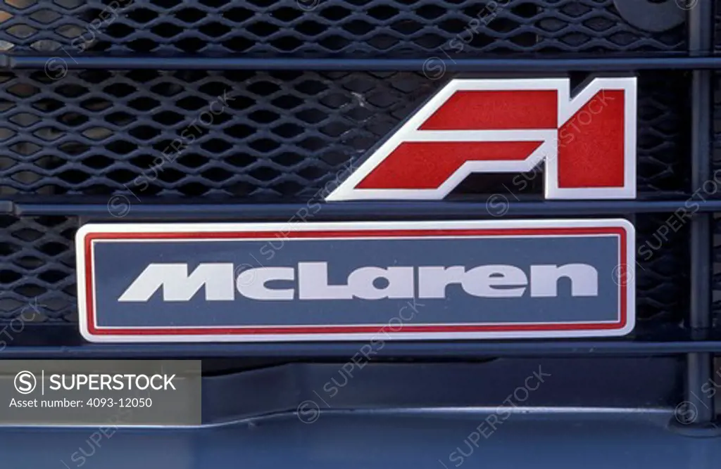 detail McLaren F1 1997 nomenclature 1990s
