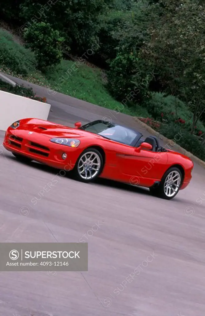 Dodge Viper SRT-10 2003 red street