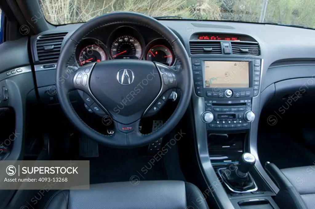 2007 Acura TL Type S Sedan Interior with G-P-S G.P.S. Global Positioning System
