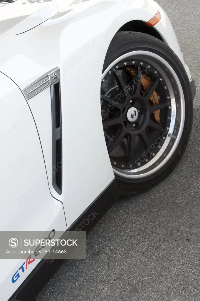 2009 Hennessey Nissan GT-R, close-up on wheel