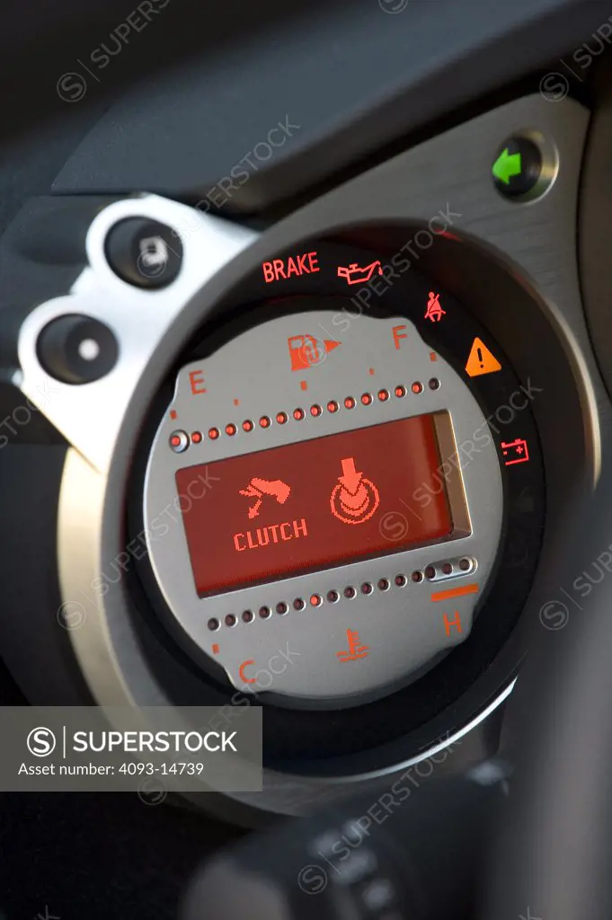 2009 Nissan 370Z interior controls, close-up