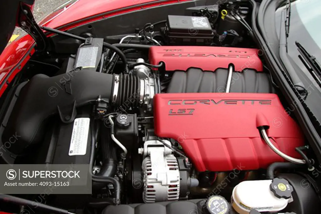2006 Corvette C6 Z06 red