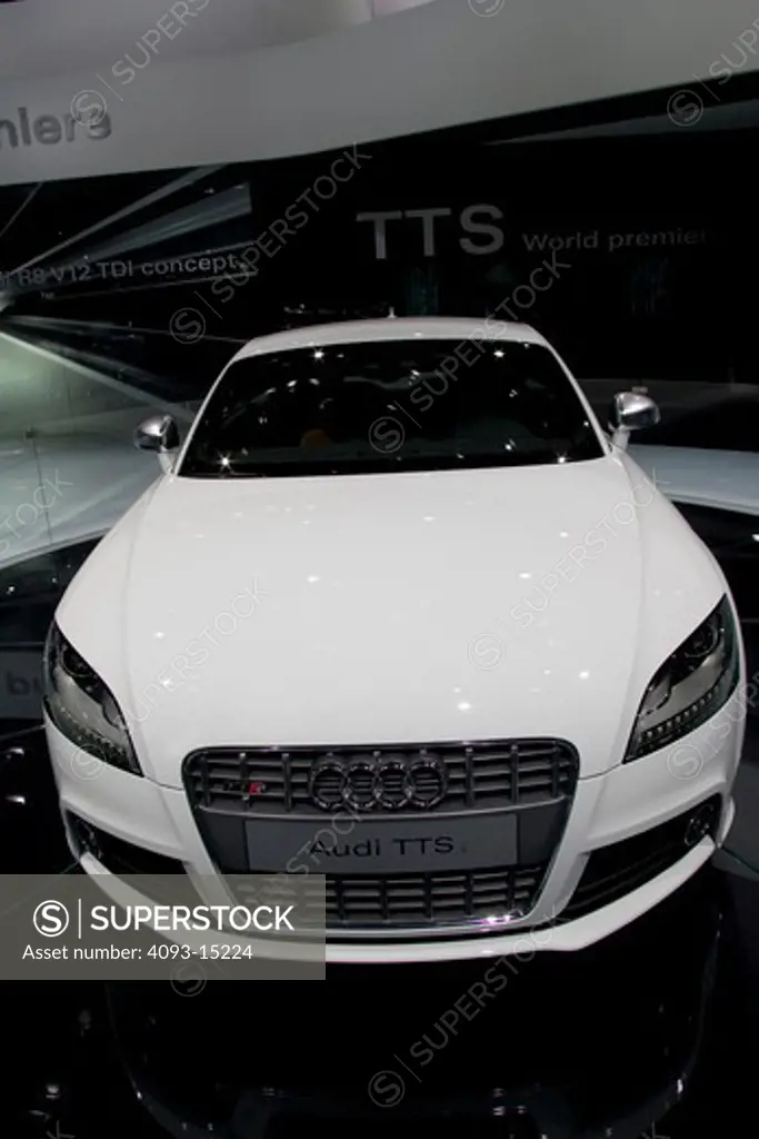 2009 Audi TTS TT -S  at an auto show