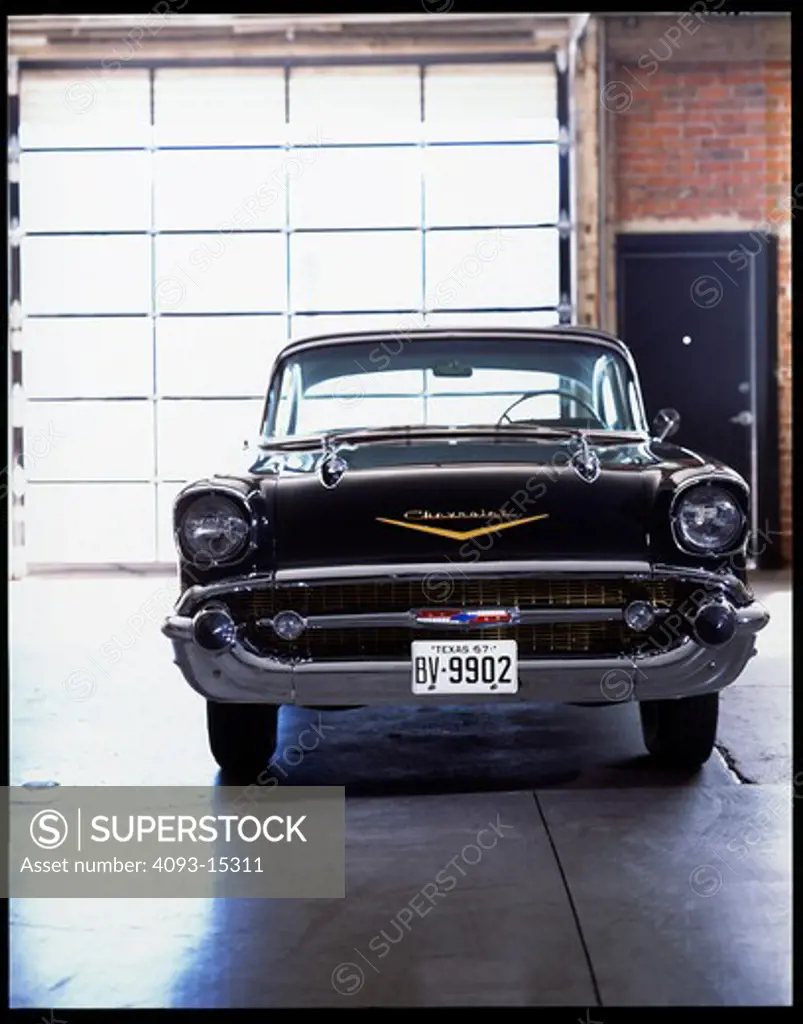 1957 Chevrolet Bel Air black 1950s