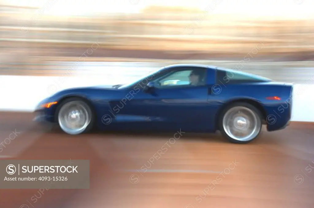 Corvette C6 2005 blue