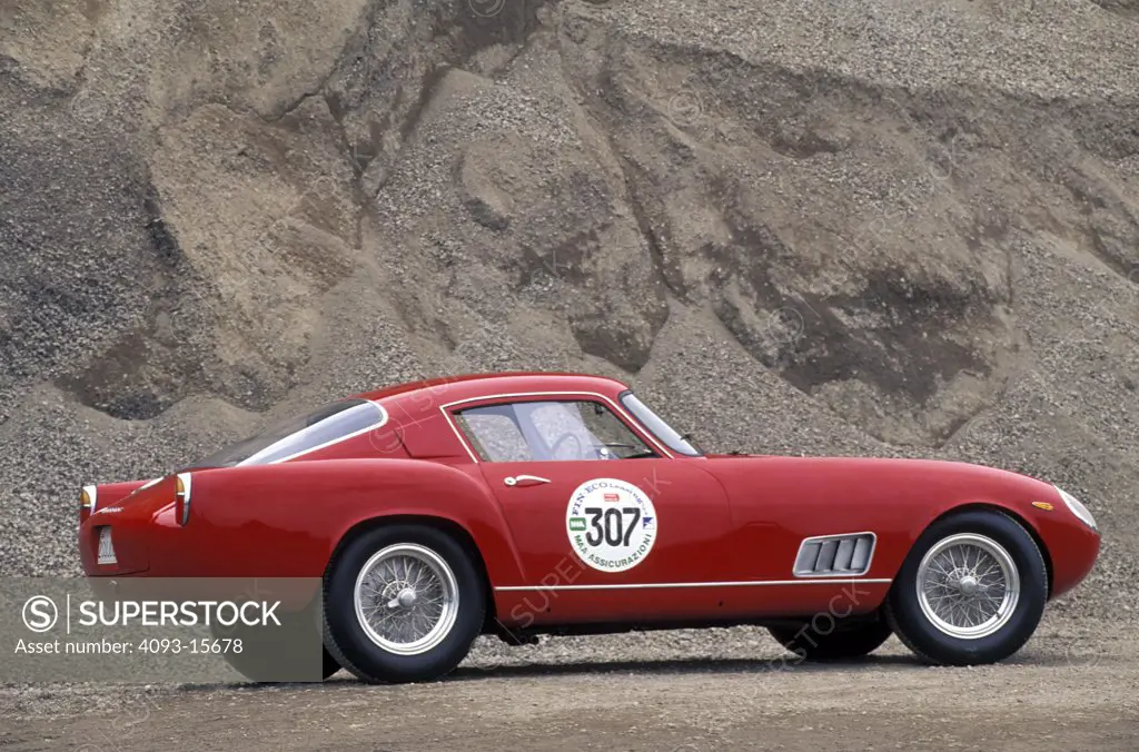 Ferrari 250 GT 1957 1950s red