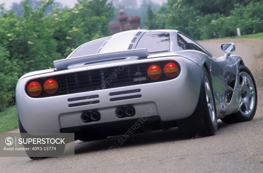 McLaren F1 1994 silver 1990s street