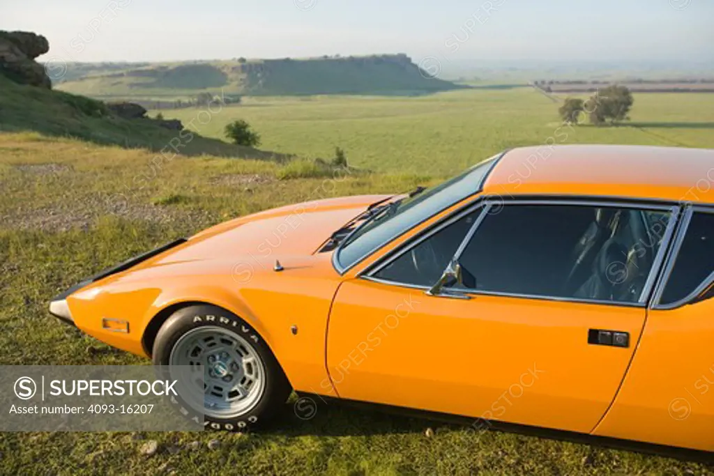 DeTomaso Pantera orange 1970s