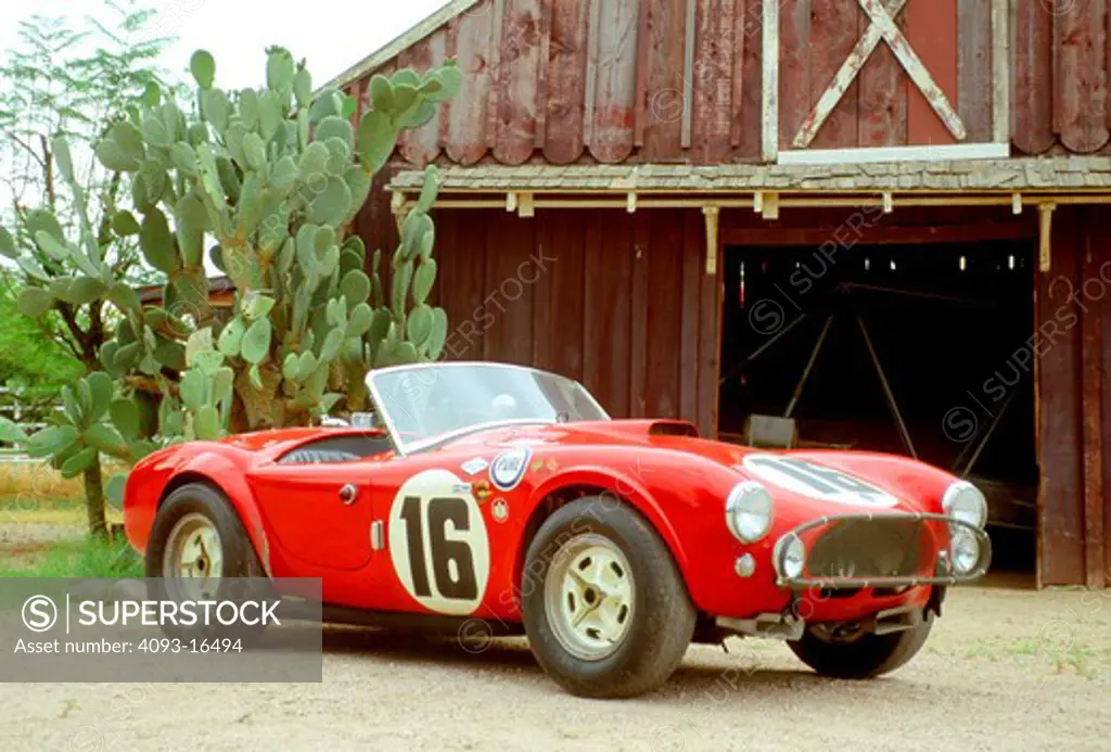 1962 Shelby Cobra First Shelby Cobra Race Car Red