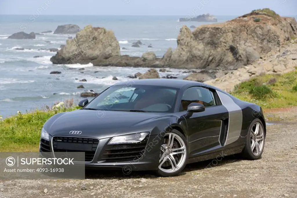 2007 Audi R8 R-8  The Audi R8 is a mid-engined sports car introduced by the German automaker Audi in 2007 4.2 L V8 developing 420 hp