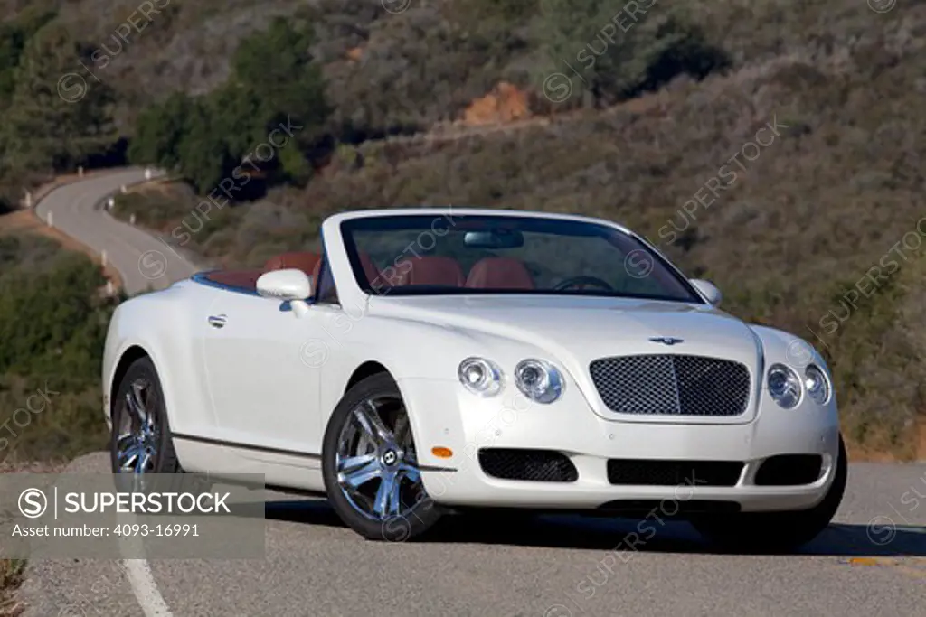 2009 Bentley Continental GTC 600-horsepower W12 in the hills of California