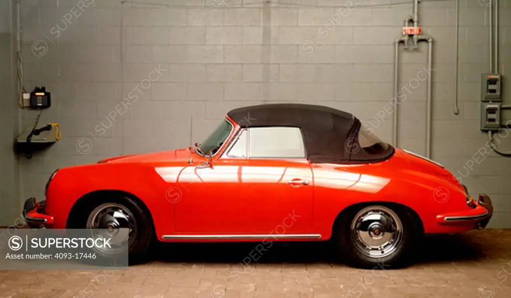 Porsche 356 1963 1960s red