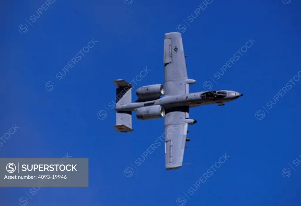 Military Jets Fixed Wing Fairchild Republic Aviat Airplanes A-10 Thunderbolt II Warthog strike fighter U.S. Army sky turning
