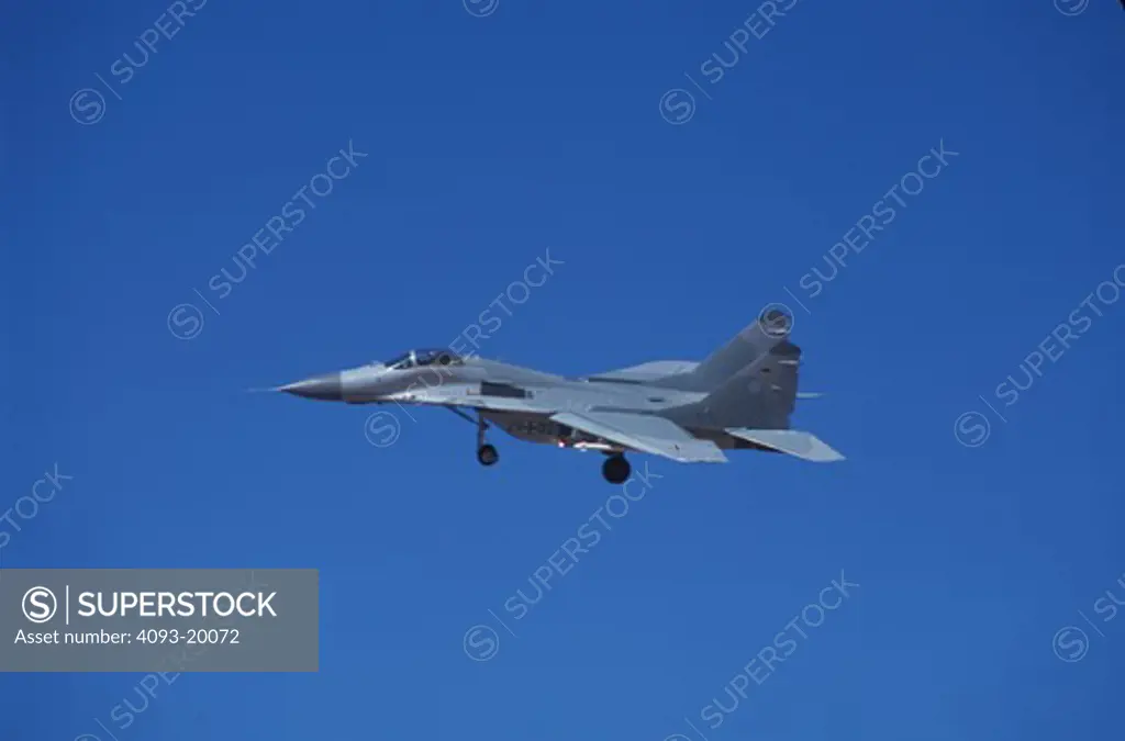 Military Jets Fixed Wing Aviat Airplanes MiG-29 Fulcrum Luftwaffe combat aircraft sky