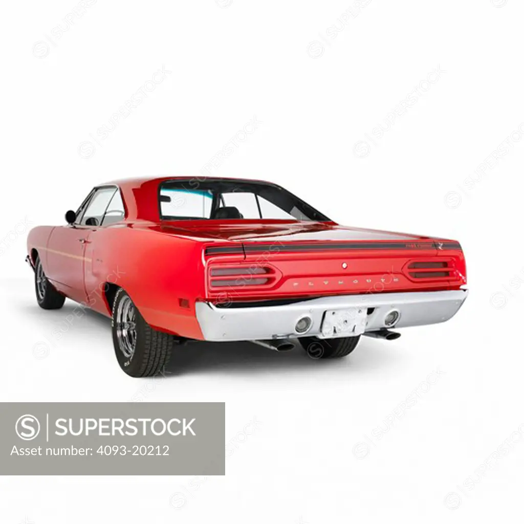 High quality, Gorgeous restoration 1970 Plymouth Road Runner 2 Door Hardtop. Fitted to this car; a correct date coded 440 Six Pack with Air Grabber Hood. The transmission is the factory 727 Torqueflite 3 Speeed Automatic Column shift. Also fitted with optional Super Performance Axle Package, Pwr. Front Discs, Pwr. Steering and new 15 Rally Wheels with BF Goodrich radial T/A Tires. The exterior is stunning, finished in Rally Red with all the correct decals and emblems.