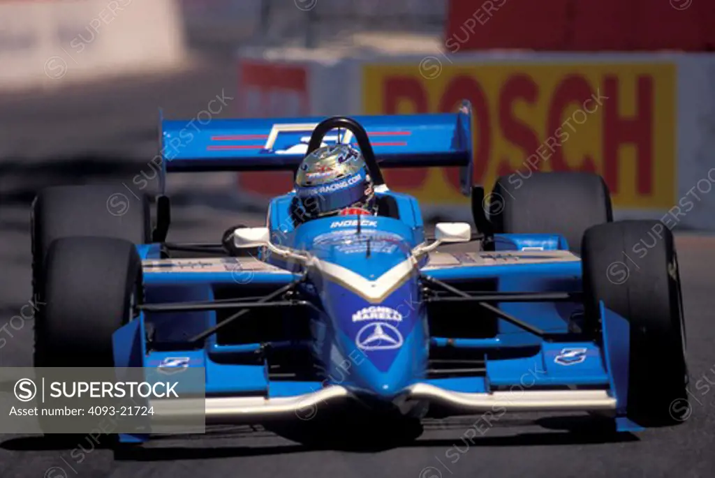 Greg Moore CART nose race car head on street