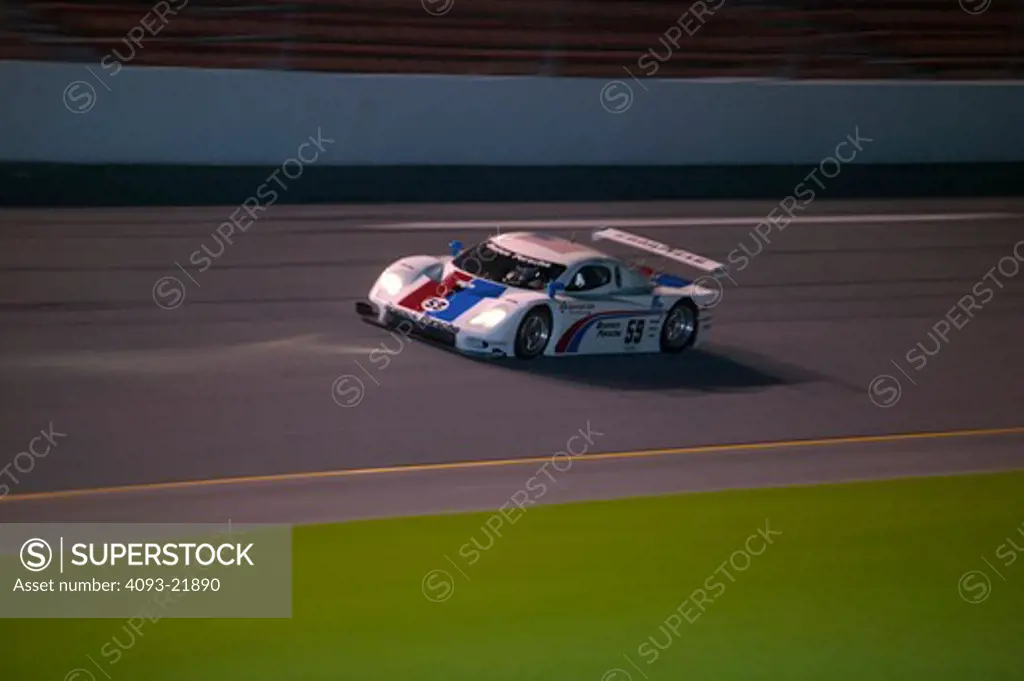 Porsche Grand American Grand-Am Cup Series Daytona Brumos race car headlights
