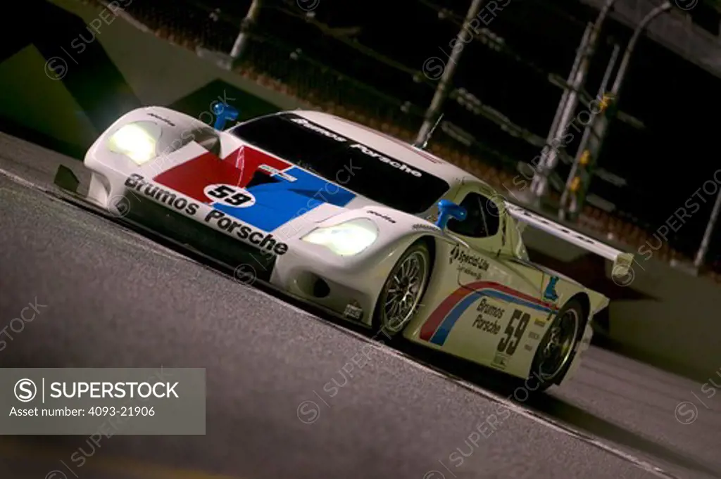Porsche Grand American Grand-Am Cup Series Daytona Brumos race car headlights street