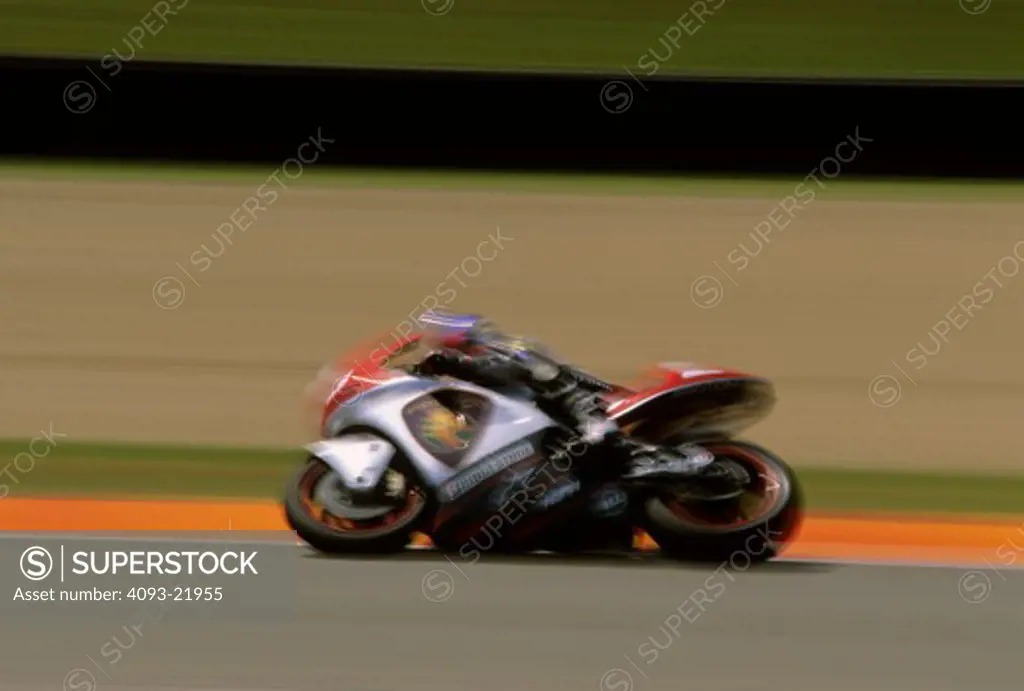 MotoGP Proton Kenny Roberts silver orange stripe