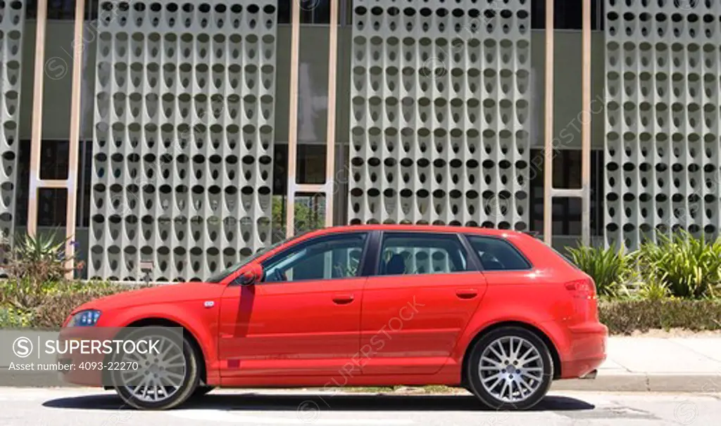 2006 Audi A3 red station wagon