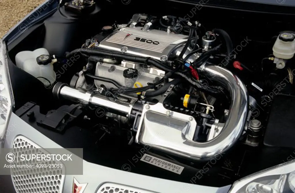 Pontiac G-6 2003 supercharger polished intake manifold