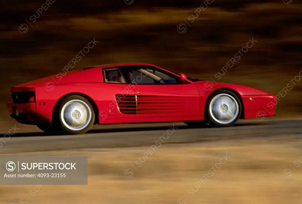 Ferrari Testarossa 1990 1990s red