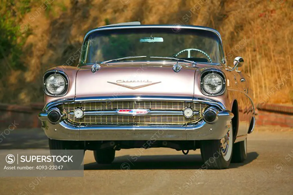 1957 Chevrolet Bel Air Convertible Pink