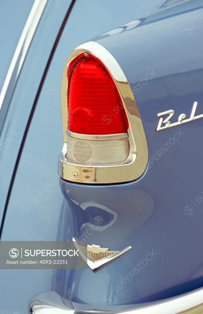 1955 Chevrolet Bel Air Tail Light Blue