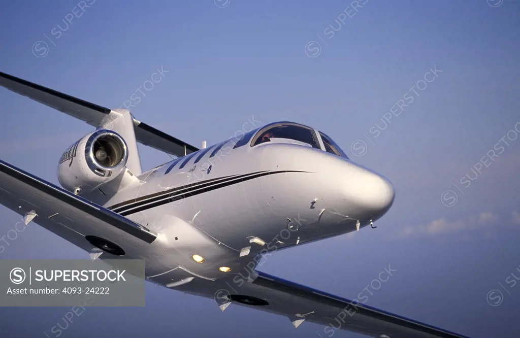 Jets Fixed Wing Cessna Aviat Airplanes Citation Jet CJ1 charter sky nose turning