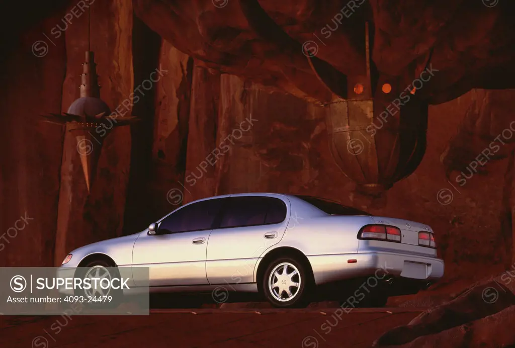 Lexus GS 400 1996 1997 1990s silver