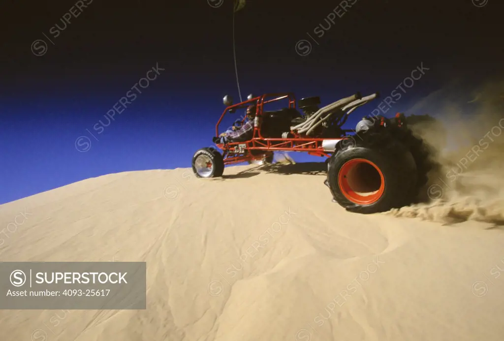 dune buggy sand rail red sand unusual dust