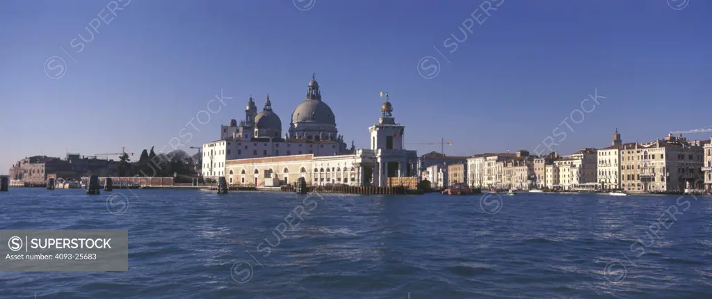 Venice Santa Maria della Salute Punta della Dagona canal