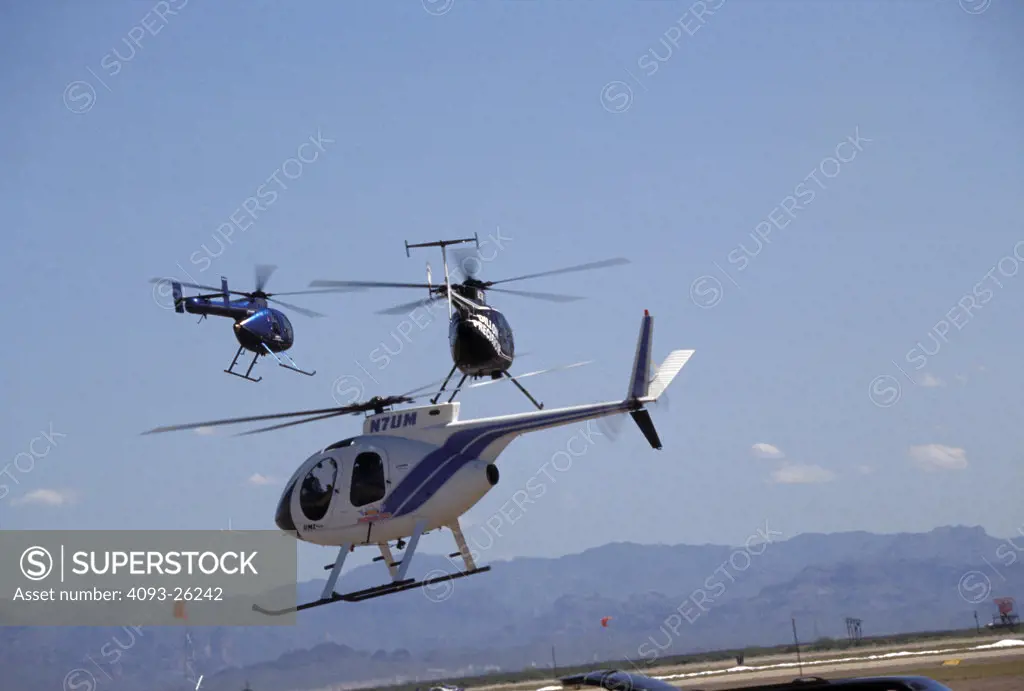McDonnell Douglas Helicopters Aviat MD500 sky