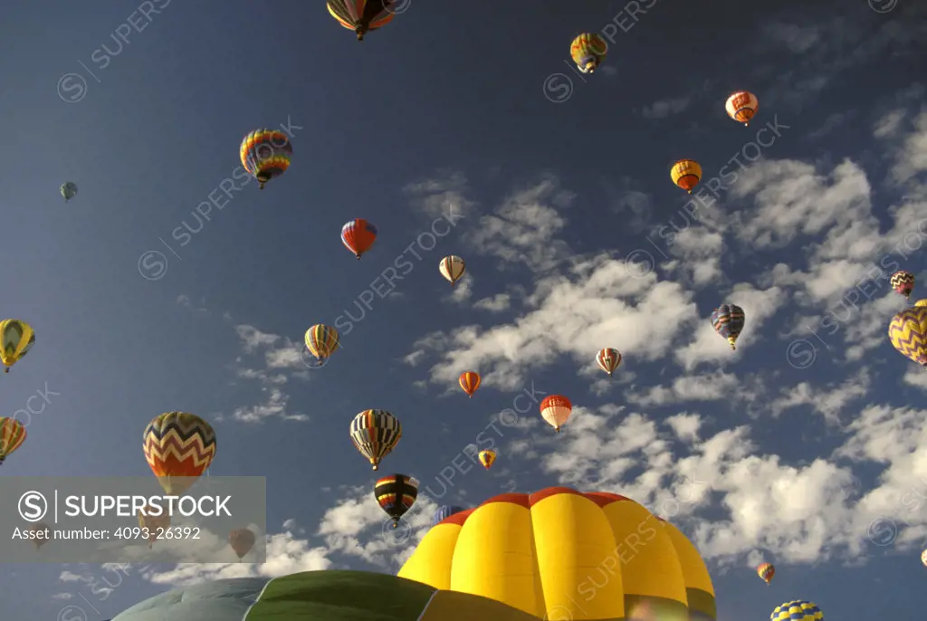 Aviat hot air balloons sky