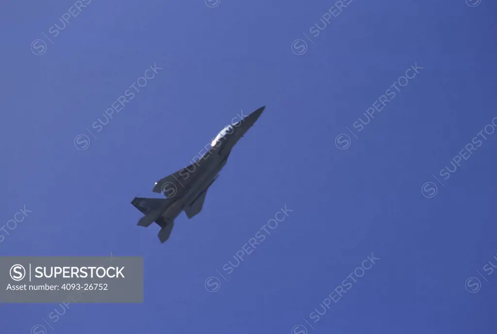 low angle Military McDonnell Douglas Jets Fixed Wing Aviat FA-18 Hornet grey