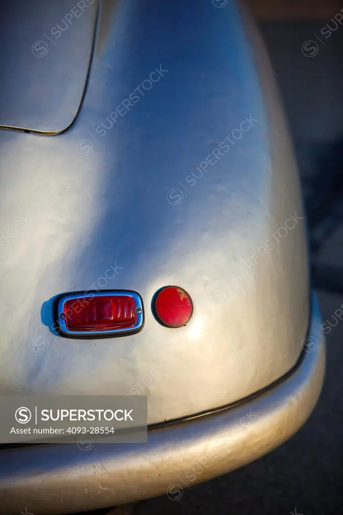 1948 Porsche No1, Type 356 Roadster, close-up, rear tail