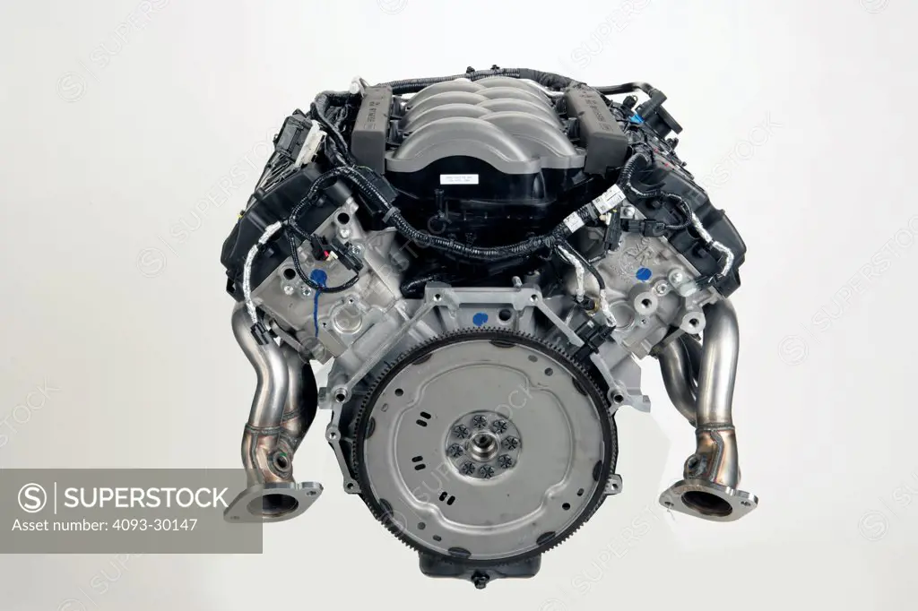 2011 Ford 5.0 Liter Mustang GT Engine in the studio