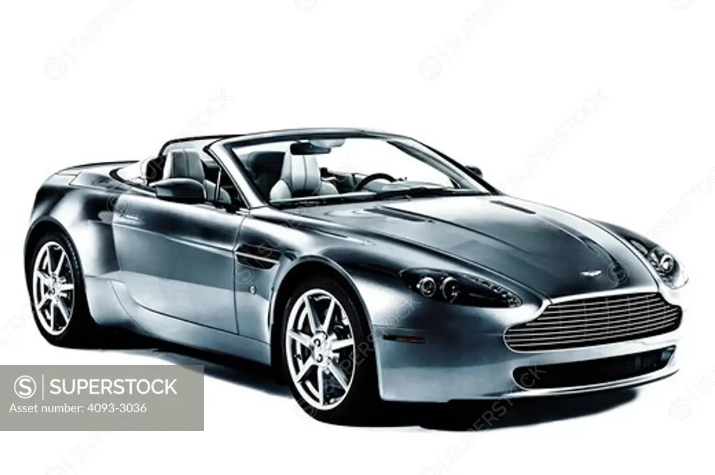 Aston Martin V8 Vantage Roadster in studio