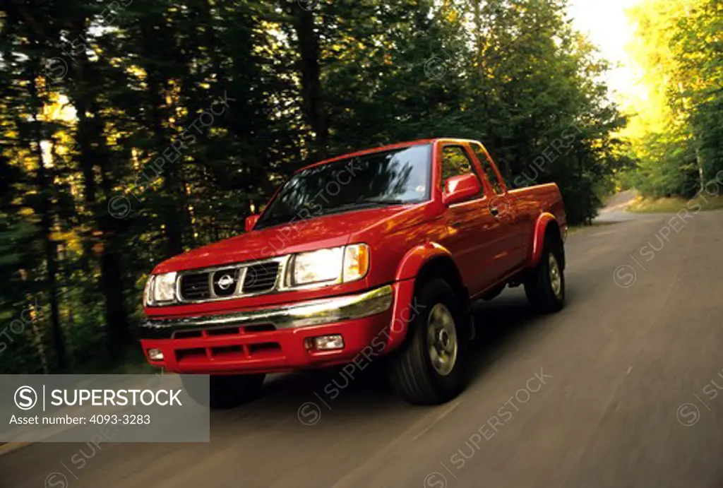 Nissan Frontier 1998 1990s red