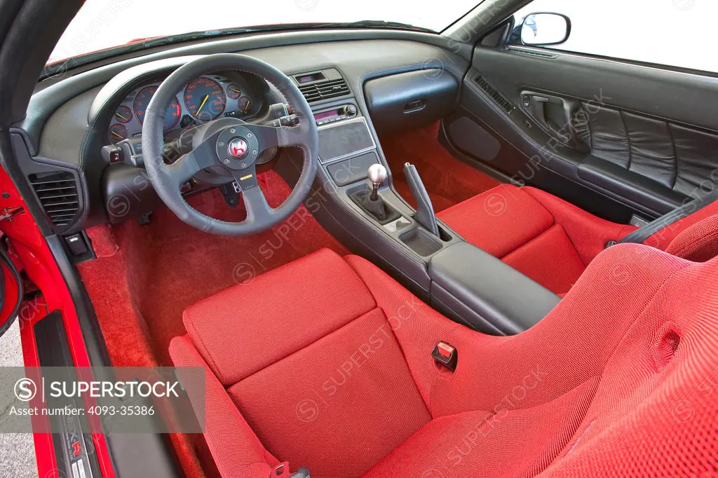 2005 Honda NSX Type-R interior driver's side