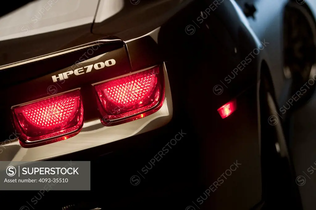 2010 Hennessey HPE700 Camaro close-up on tail light