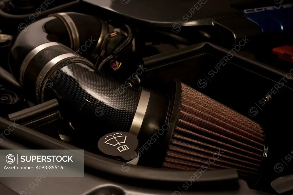 2010 Hennessey HPE700 Camaro close-up on engine