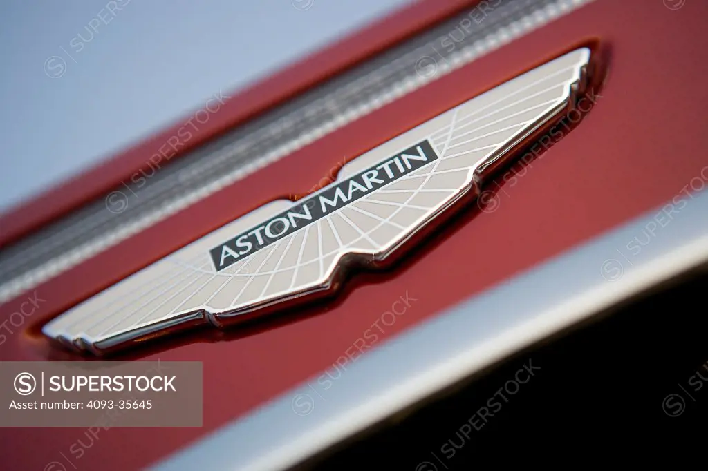 2009 Aston Martin DBS showing the badge logo