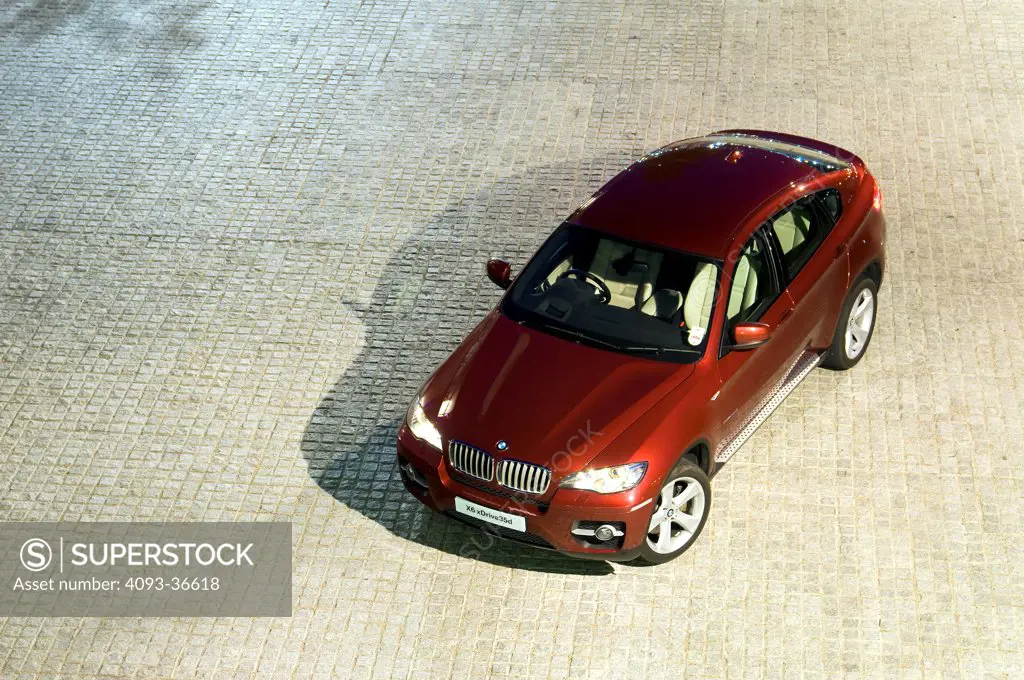 2010 BMW X6 elevated view