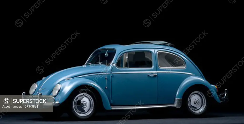 1962 Blue Volkswagen Beetle