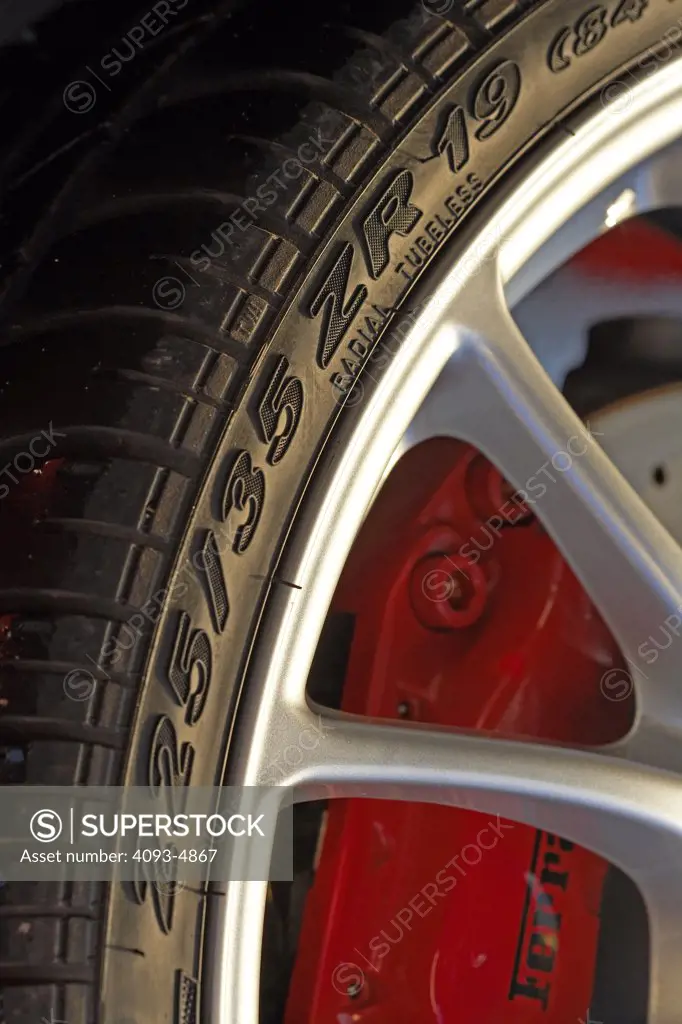 detail Italian Manufacturers European Manufacturers 2006 Ferrari F430 Spider wheel