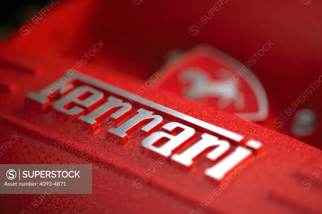 detail Italian Manufacturers European Manufacturers 2006 Ferrari F430 Spider Red intake manifold