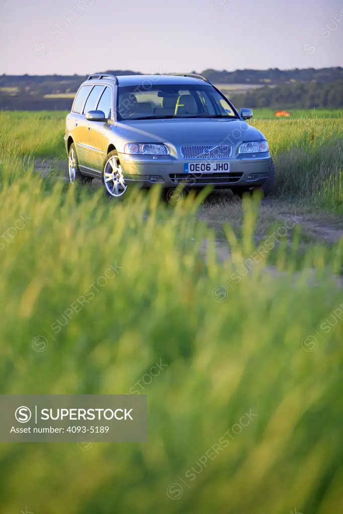 2007 Volvo V 70 V70 Silver