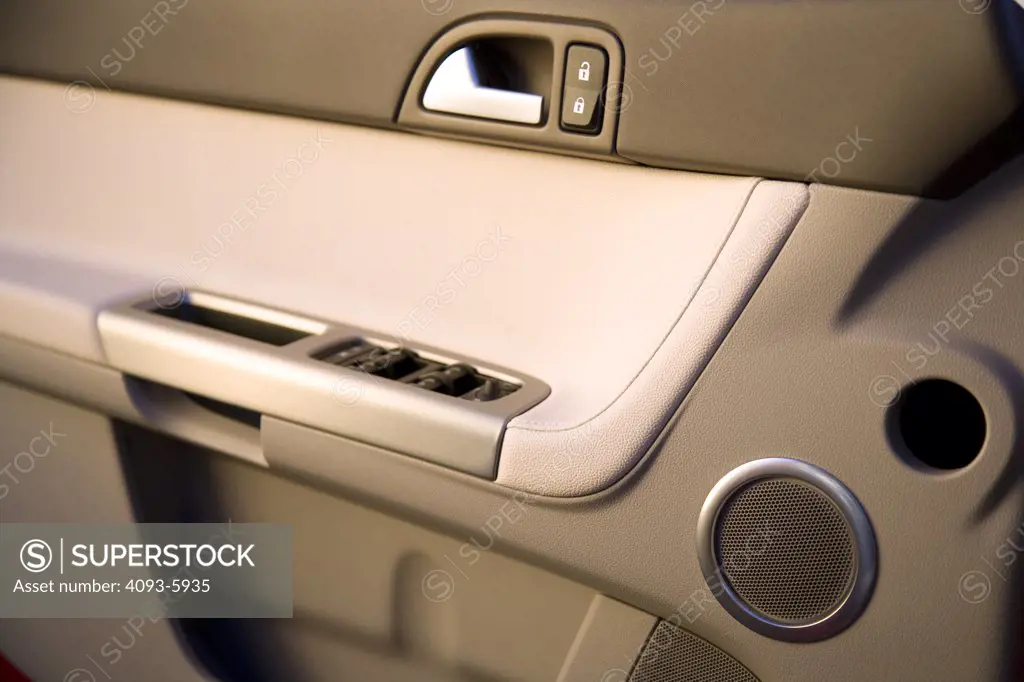 2008 Volvo C30 door handle and lock controls